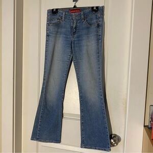 Vintage Super Low flare Levi’s jeans